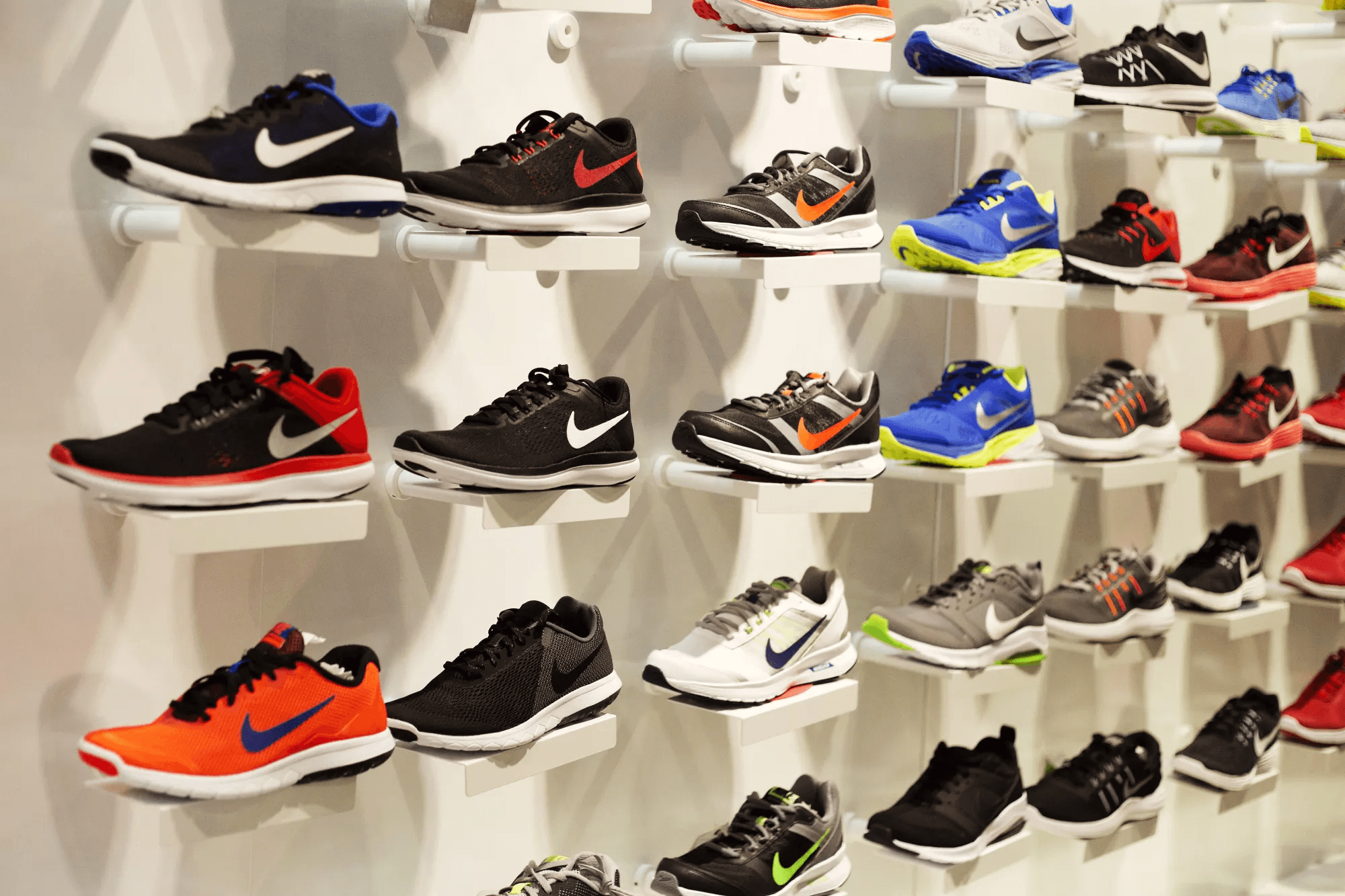 Collection of Nike sneakers